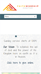 Mobile Screenshot of faithworship.org